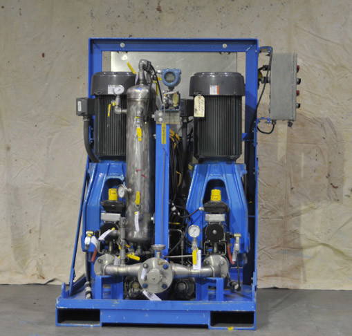dual pump skid provides system flow