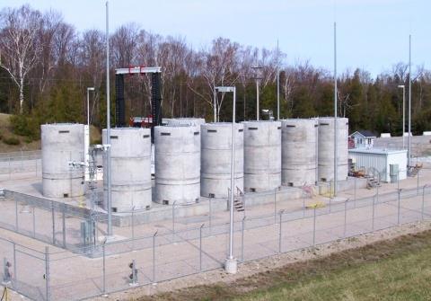 Typical Independent Spent Fuel Storage Installation