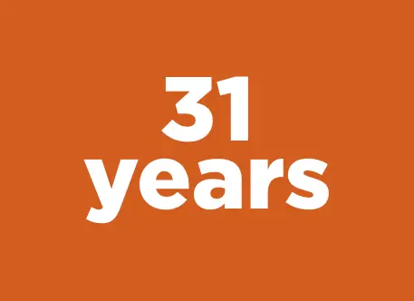 31 years